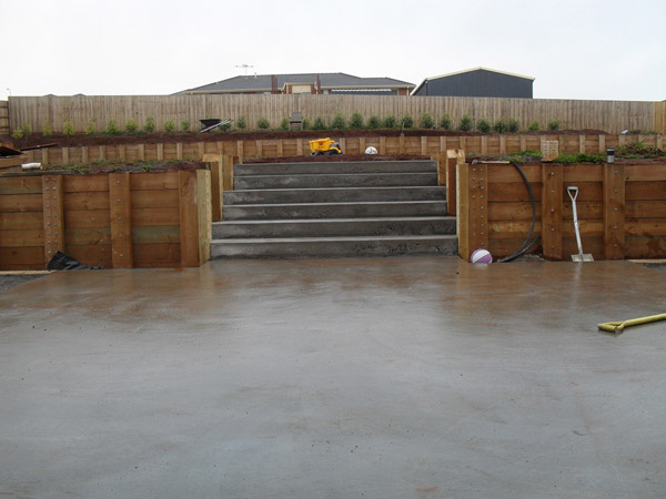 Retaining Walls — Dome Contracting project