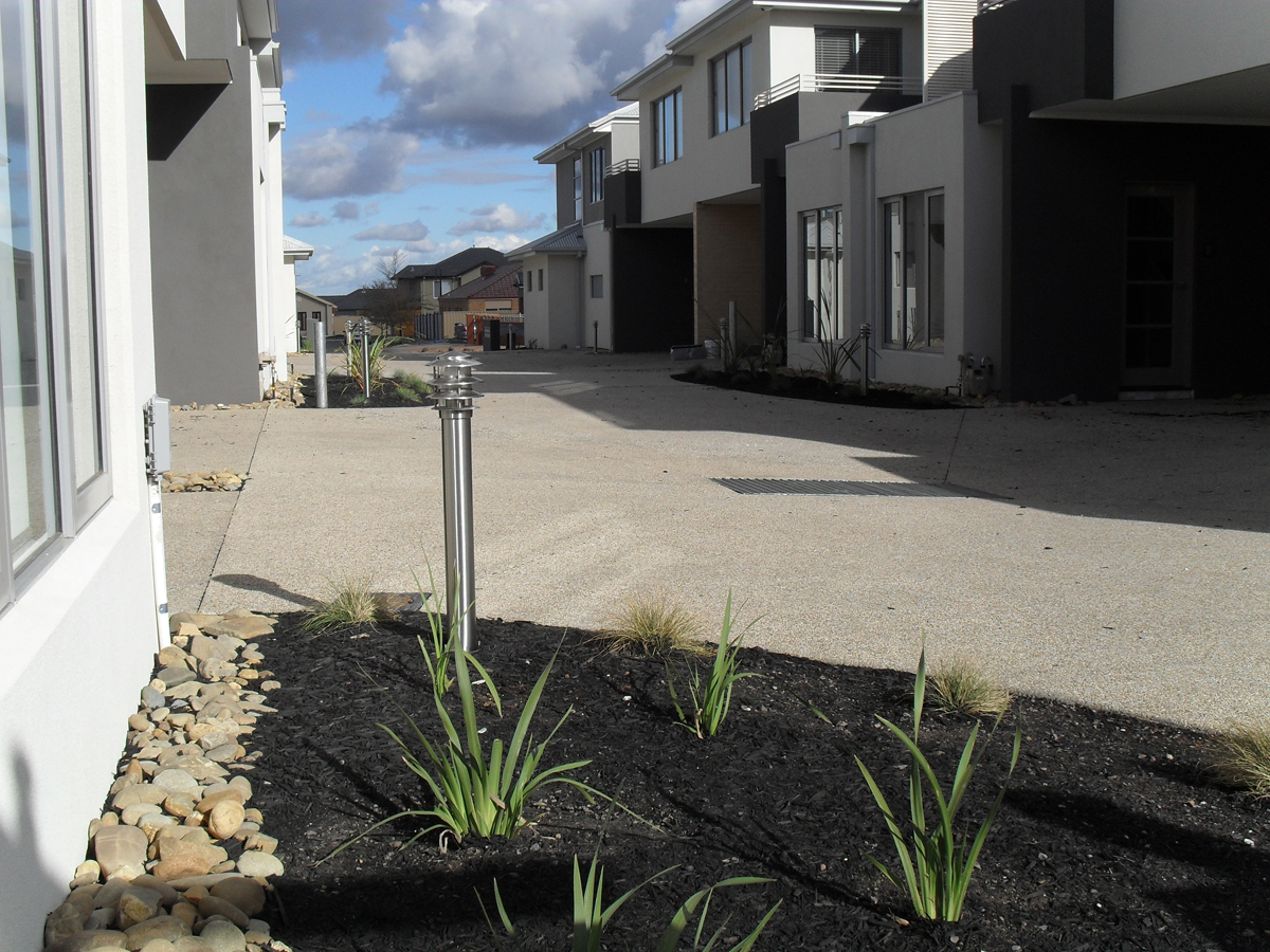 Landscaping project by Dome Contracting