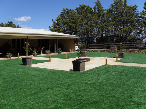 Synthetic Lawn — Dome Contracting project