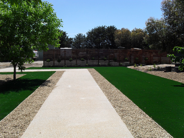 Synthetic Lawn — Dome Contracting project