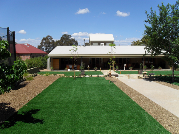 Synthetic Lawn — Dome Contracting project